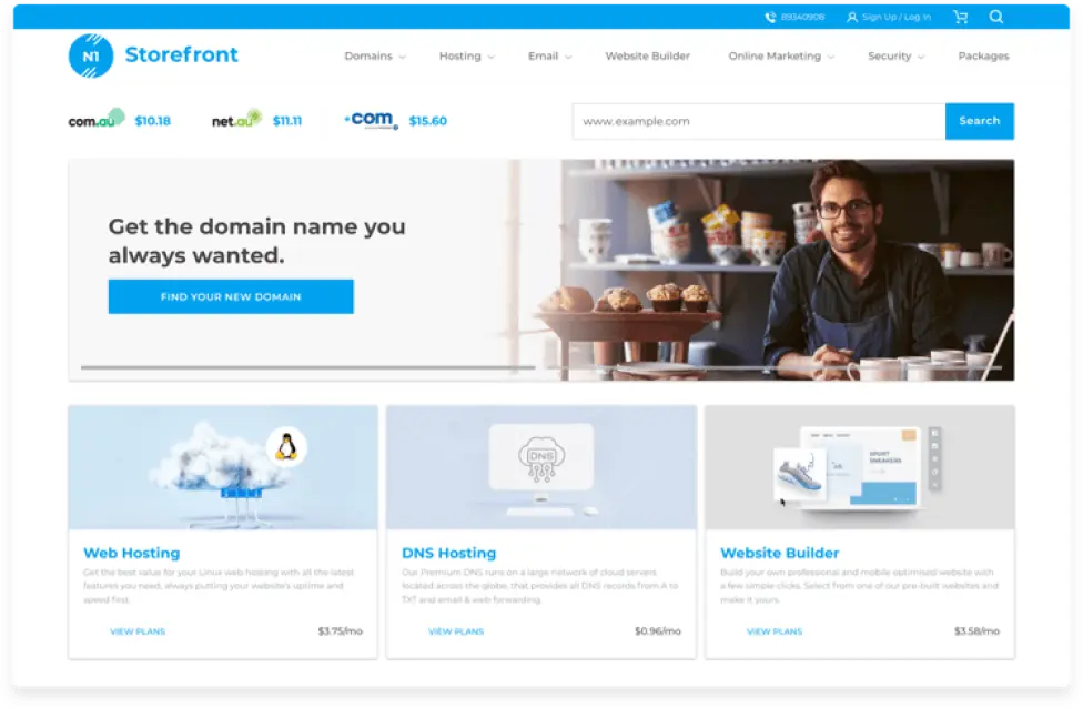 storefront illustration